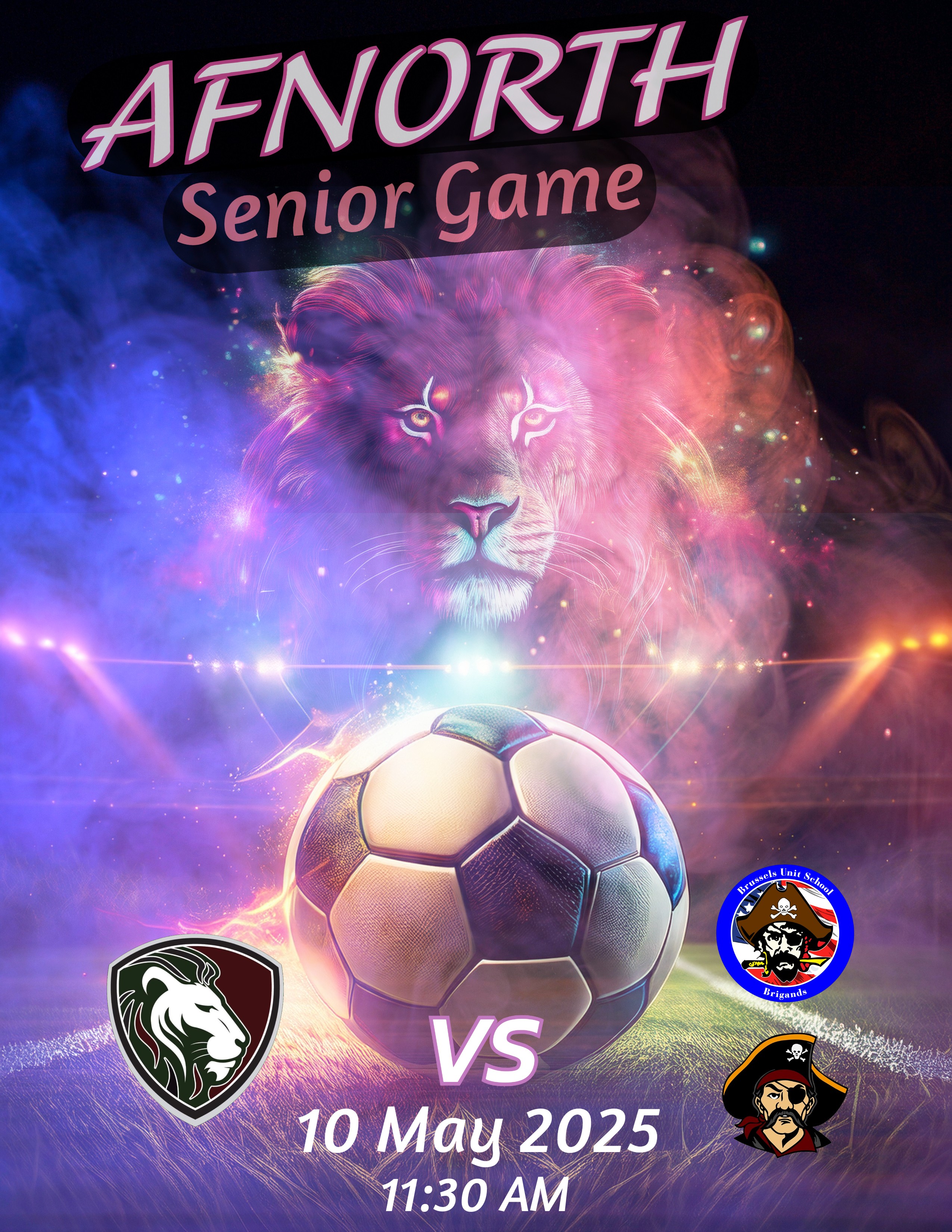 Spring Senior Home game soccer, starts at 11:30